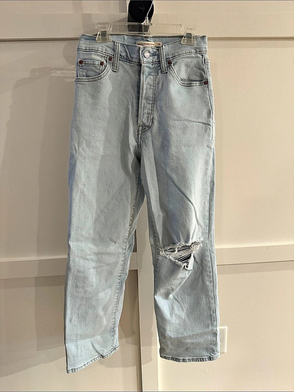 Levi’s Ribcage Straight Ankle Jeans Waist 26
